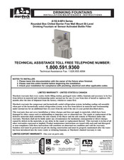 Murdock A152 8-BF4 Series Installation & Maintenance Instructions Manual
