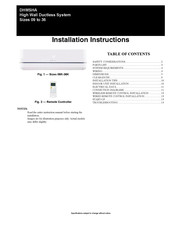 MIdea DHMSHAQ12XA3 Installation Instructions Manual