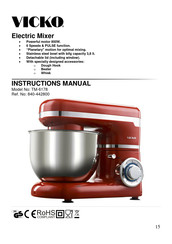 Vicko TM-6178 Instruction Manual