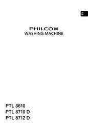 Philco PTL 8610 Manual