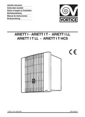 Vortice Ariett I Instruction Booklet