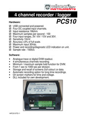 Velleman Instruments PCS10 Manual