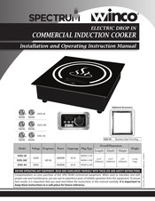 Winco EIDS-34 Installation And Operating Instruction Manual