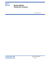 YOKOGAWA WE430 User Manual