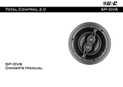 URC Total Control 2.0 SP-DV6 Owner's Manual