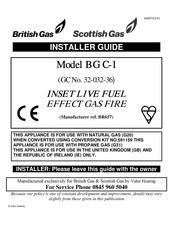 Valor Heating BG C-1 Installer's Manual