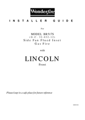 Wonderfire Lincoln BR517S Installer's Manual