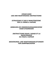 BORETTI BS-45 User And Maintenance Instructions