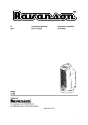 Ravanson AP-30 User Manual