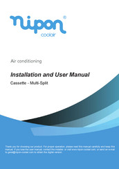 Nipon Coolair MB12 GA Installation And User Manual
