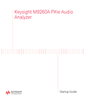 Keysight Technologies M9260A Startup Manual