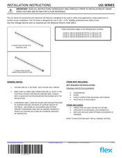 Flex LS10S-A1-05K-04-50-80-FR-FXT Installation Instructions Manual