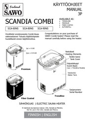 Sawo Scandia Bi Series Manuals Manualslib