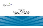 Hytera TC610 User Manual