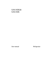 AEG S70176TK User Manual