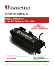 Paladin Sweepster S30 Series Operator's Manual