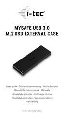 i-tec MYSAFE USB 3.0 User Manual