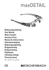 Eschenbach maxDETAIL User Manua