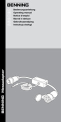 Benning 044140 Operating Manual