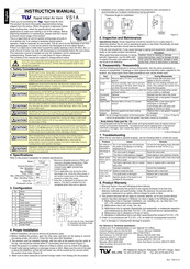 TLV VS1A Instruction Manual
