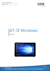 AXEM Technology AT-12 User Manual