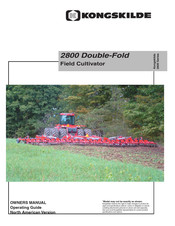 Kongskilde 2800-11 Owner's Manual