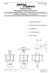 Spirax Sarco TN2030 Installation And Maintenance Instructions Manual