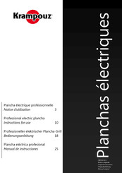 Krampouz GECII2 Instructions For Use Manual