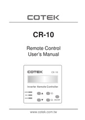 Cotek CR-10 User Manual