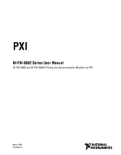 National Instruments NI PXI-6682H User Manual