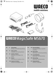 Waeco MagicSafe MS670 Installation And Operating Manual