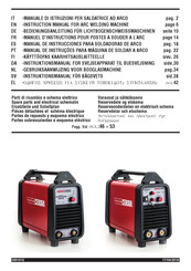 Cebora 3301012 Instruction Manual