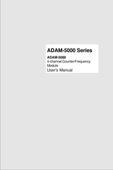 Advantech ADAM-5000 Series User Manual