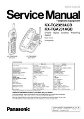 Panasonic KX-TGA231AGB Service Manual