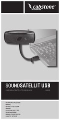 Cabstone SOUNDSATELLITE USB Manuals