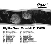Oase HighLine Classic LED daylight 120 Operating Instructions Manual