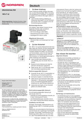 norgren 18D-LTx2 Operating Instructions Manual