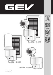 GEV LLL 14800 Manual