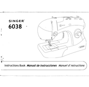 Singer 6038 Lnstruction Book