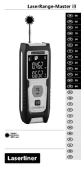 LaserLiner LaserRange-Master i3 Manual