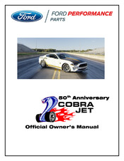 Ford Mustang Cobra Jet 50th Anniversary Owner's Manual