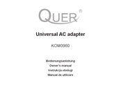 Quer KOM0960 Owner's Manual