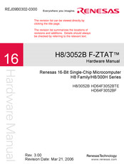 Renesas H8/300H Series Hardware Manual
