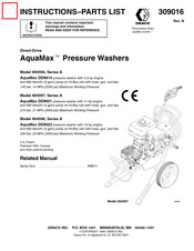Graco AquaMax 804594 A Series Instructions-Parts List Manual