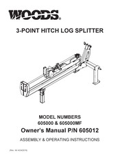 Woods 605000 Assembly & Operating Instructions