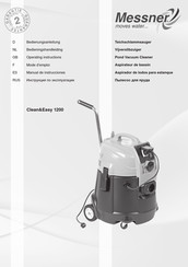 Messner Clean&Easy 1200 Operating Instructions Manual