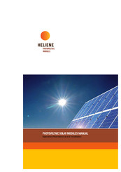 Heliene HEE210UA63 Operation/Maintenance And Installation