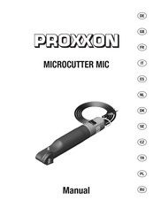 Proxxon Microcutter MIC Manual