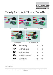 Multiplex SafetySwitch Series Instructions Manual
