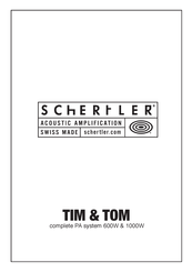 Schertler TIM SUB Manual